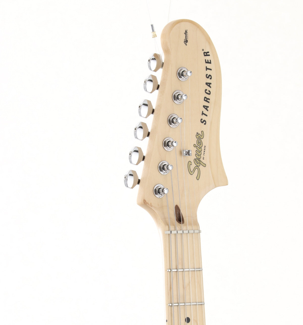 [SN ISSF21005232] USED Squier by Fender / Affinity Series Starcaster Maple Fingerboard Olympic White Squier [3.29kg / made in 2021] [08]