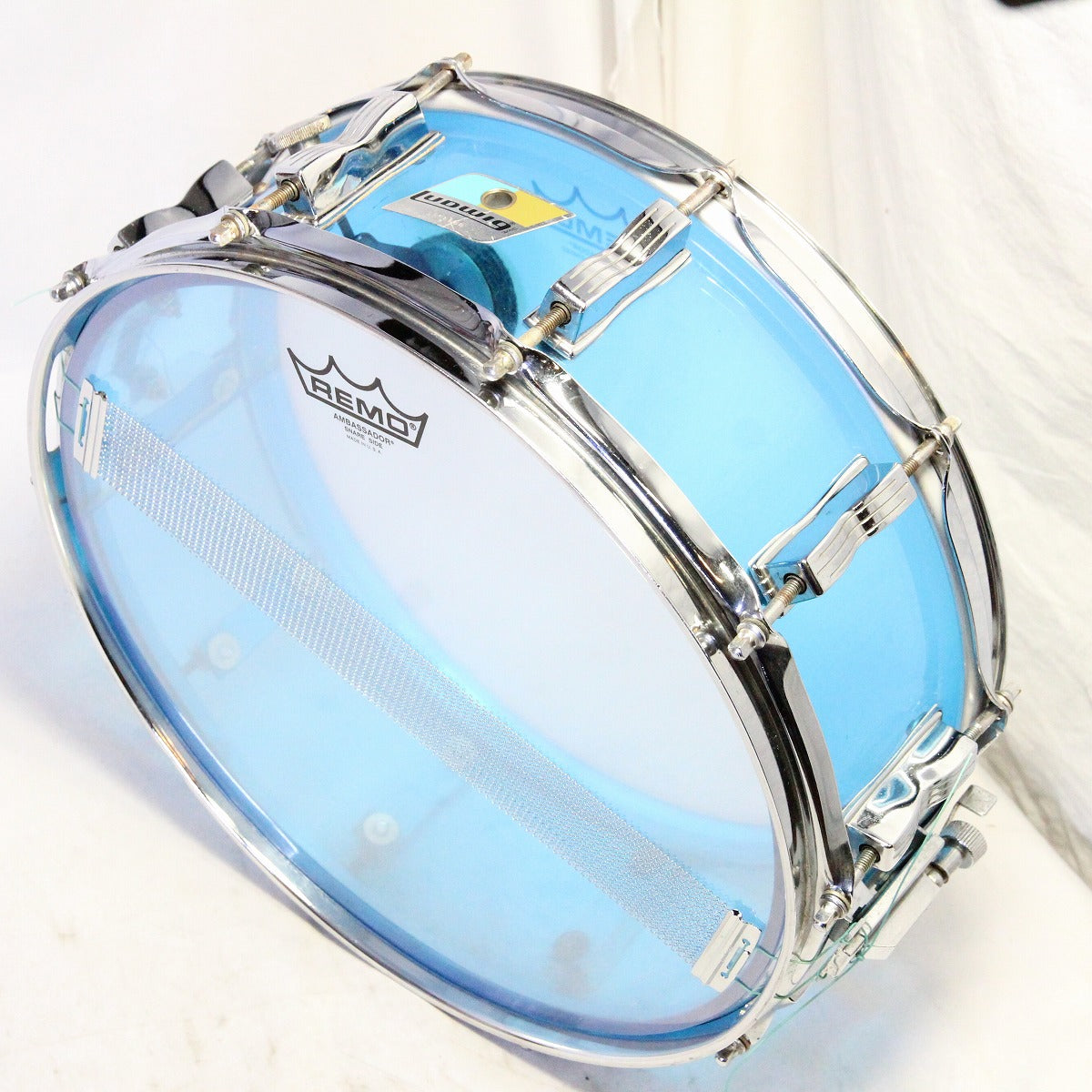 [SN 1598658] USED LUDWIG / Late 70S VISTALITE BLUE Snare 14×5 RADIC VISTALITE Snare Drum [08]