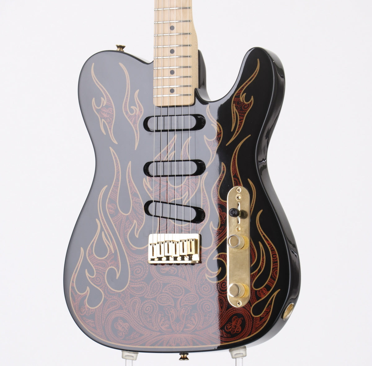 [SN N494426] USED Fender USA / James Burton Telecaster Red Paisley Flames [03]