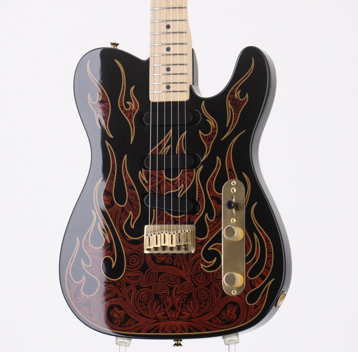 [SN N494426] USED Fender USA / James Burton Telecaster Red Paisley Flames [03]