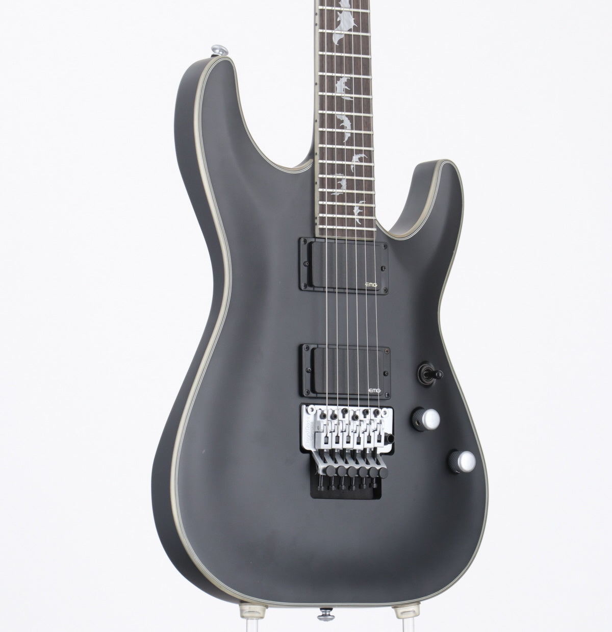 [SN W23012092] USED SCHECTER / DAMIEN PLATINUM-6FR AD-DM-PTM-FR SBK [03]