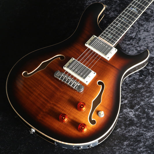 [SN E04970] USED Paul Reed Smith (PRS) / SE Hollowbody II Piezo Black Gold Burst [03]