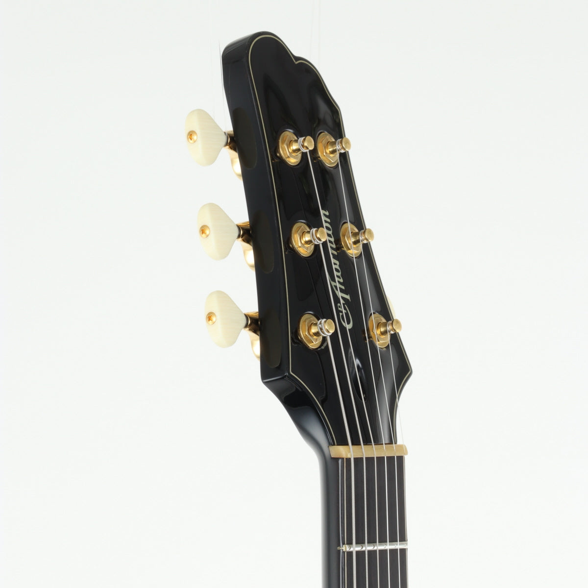 [SN 208] USED CP Thornton Guitars / Blues Queen Gold Top with Black Back and P-90s [20]