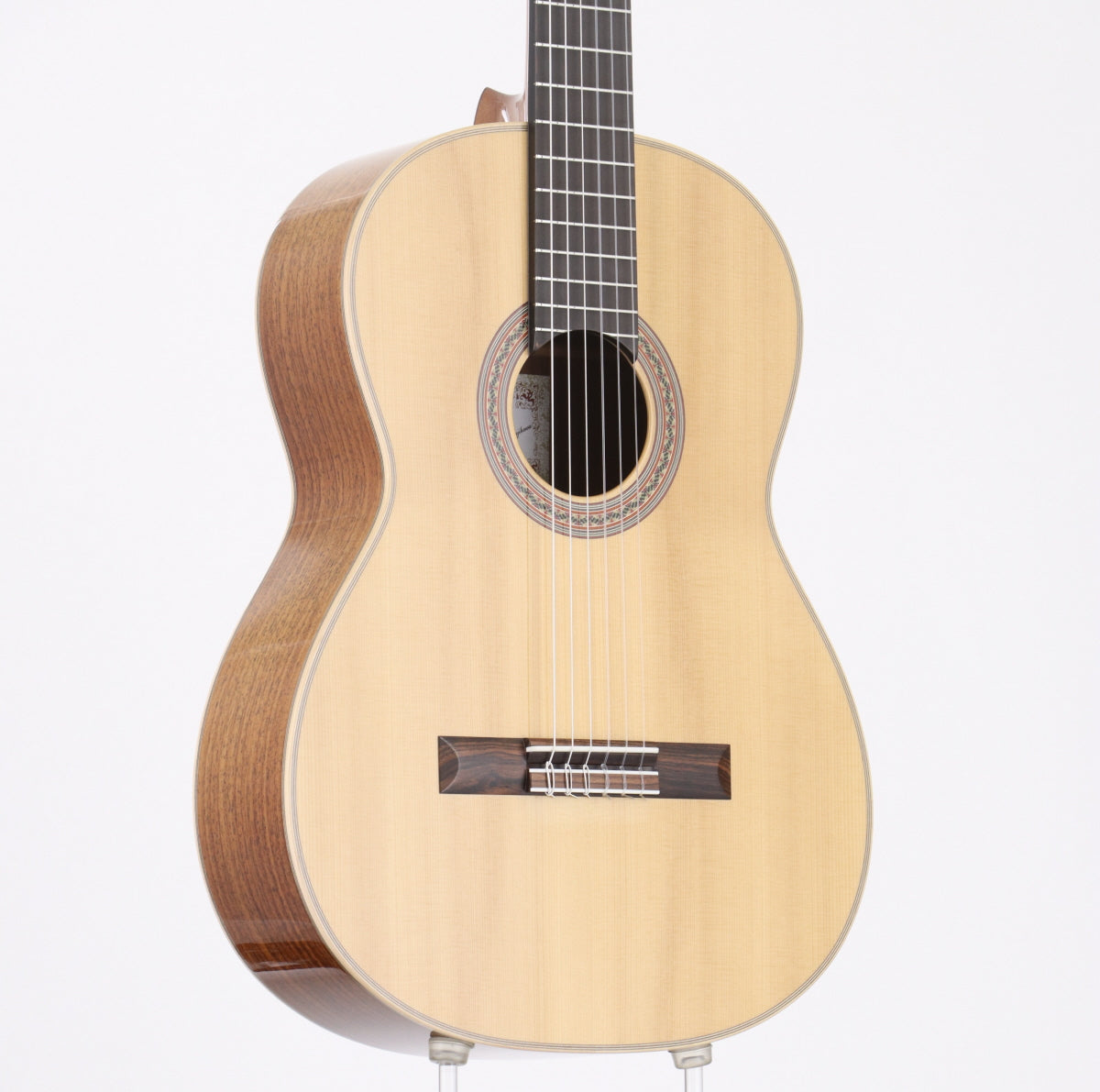 [SN 43702] USED ASTURIAS / Tsuji S-1S German pine veneer/rosewood 650mm Asturias classical guitar gut guitar [08]