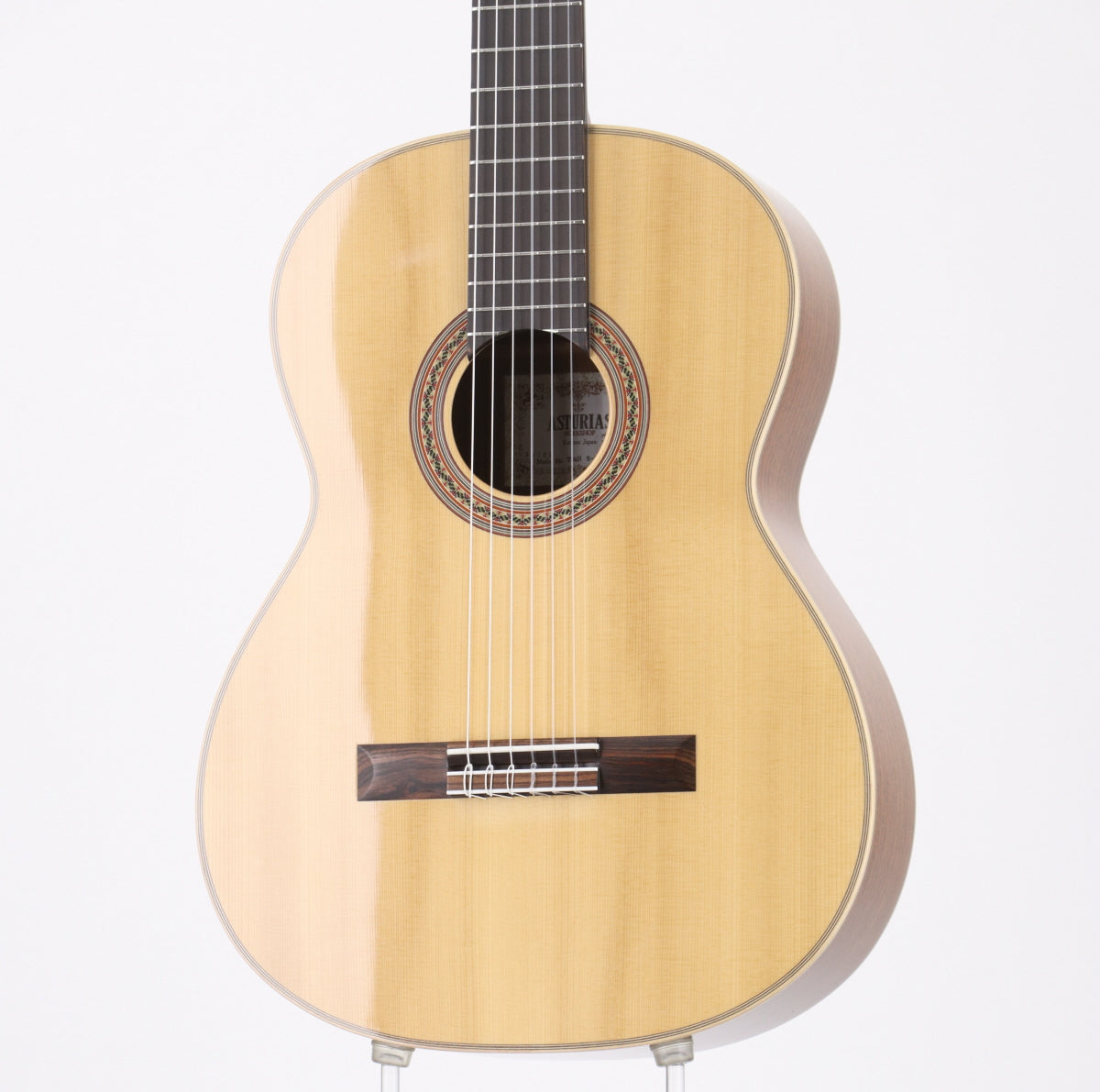 [SN 43702] USED ASTURIAS / Tsuji S-1S German pine veneer/rosewood 650mm Asturias classical guitar gut guitar [08]