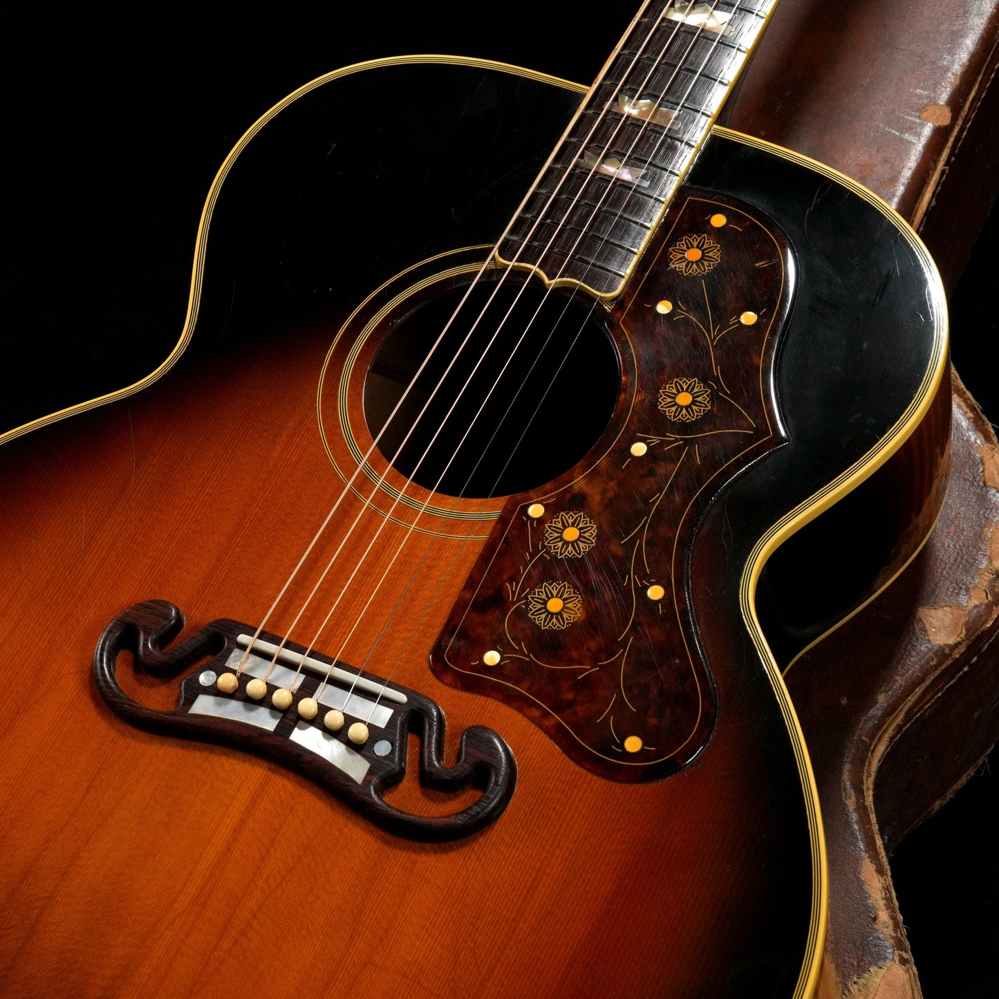 [SN A17469] USED Gibson / 1954 J-200 Sunburst [05]