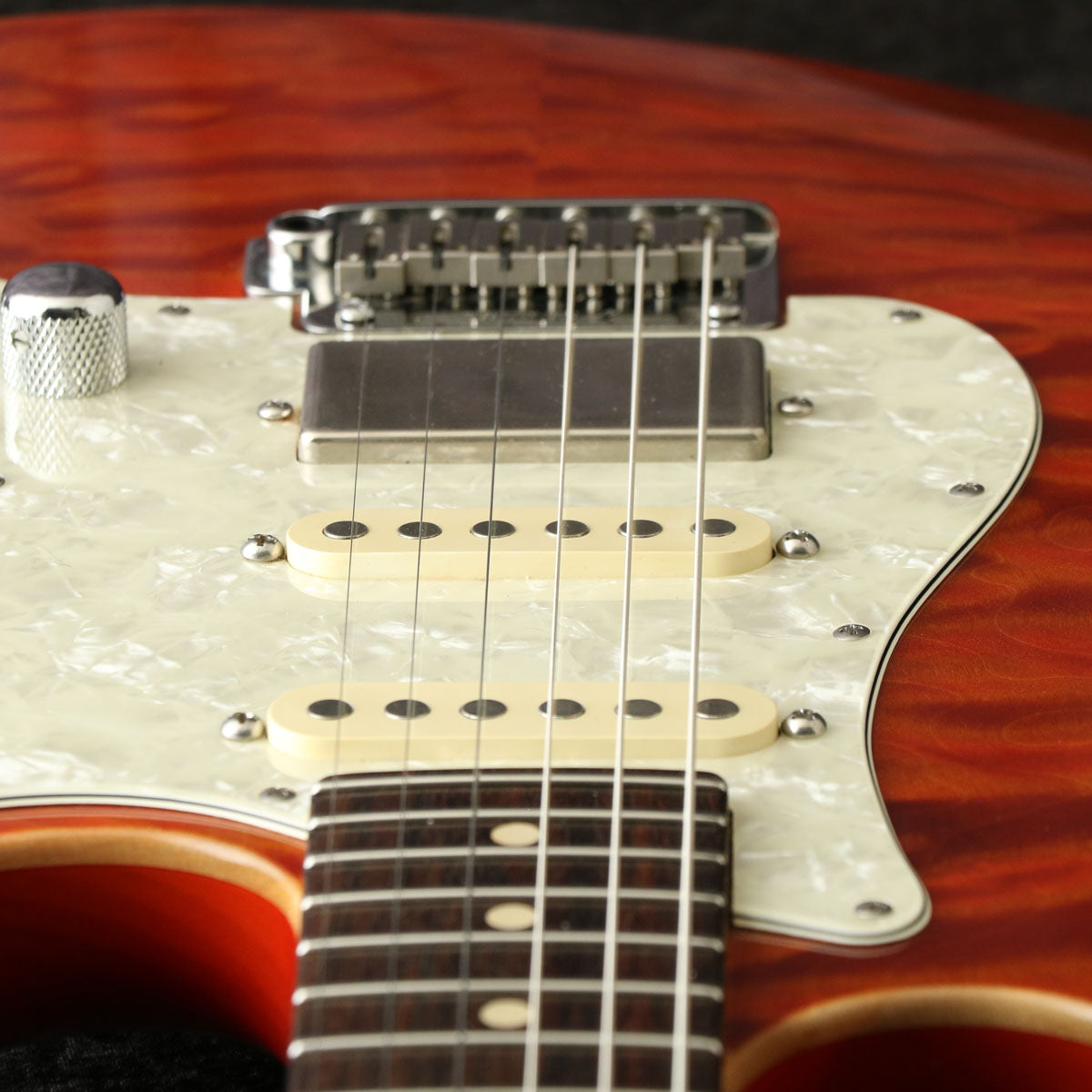 [SN 11-16-12A] USED Tom Anderson / Hollow Drop Top Classic Transparent Orange with Binding [03]