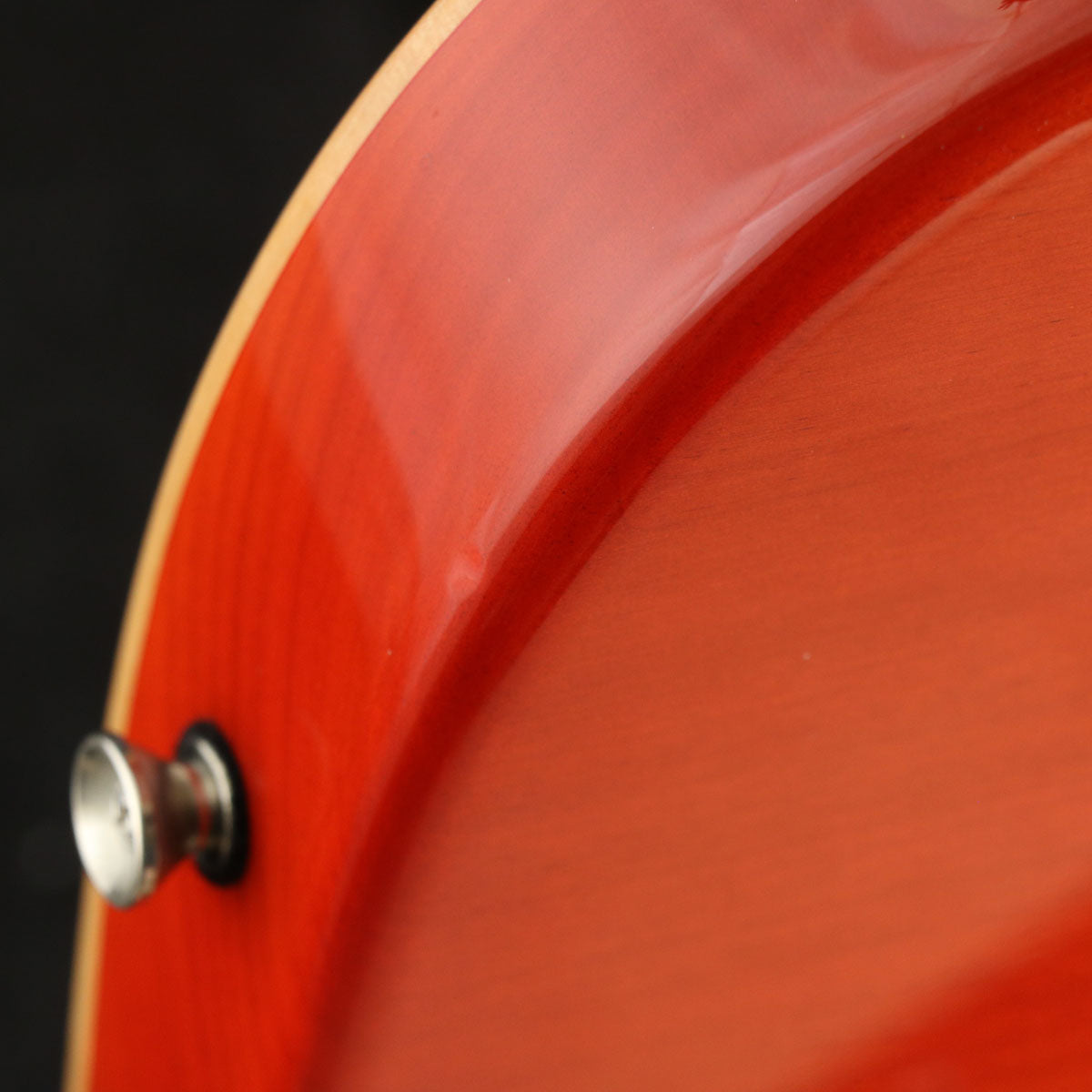 [SN 11-16-12A] USED Tom Anderson / Hollow Drop Top Classic Transparent Orange with Binding [03]