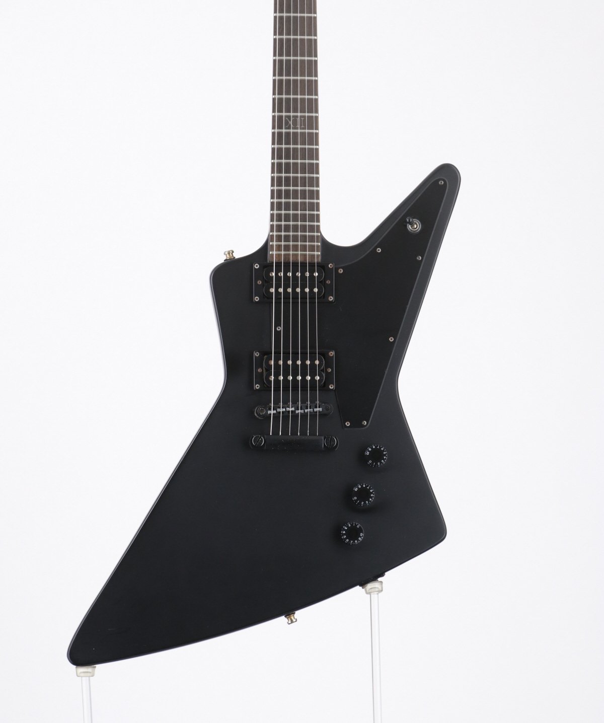 [SN 1201202071] USED Epiphone / Goth 1958 Explorer Pitch Black 2012 [09]