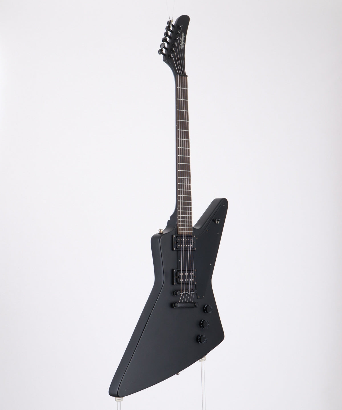 [SN 1201202071] USED Epiphone / Goth 1958 Explorer Pitch Black 2012 [09]