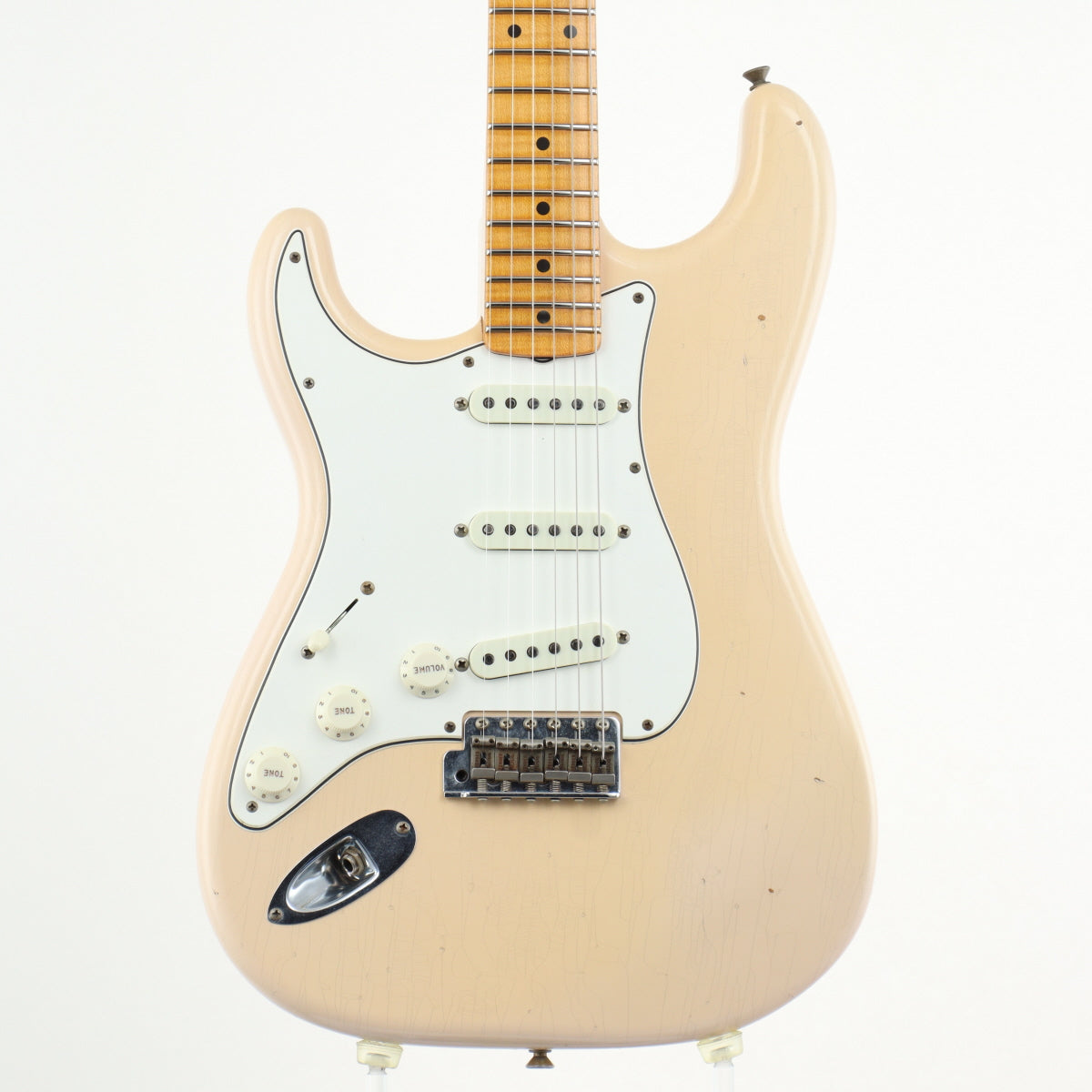 [SN C2538677] USED Fender Custom Shop / 2018 LTD Tomatillo Stratcaster Lefty Journeyman Relic Super Faded Aged Shell Pink [20]