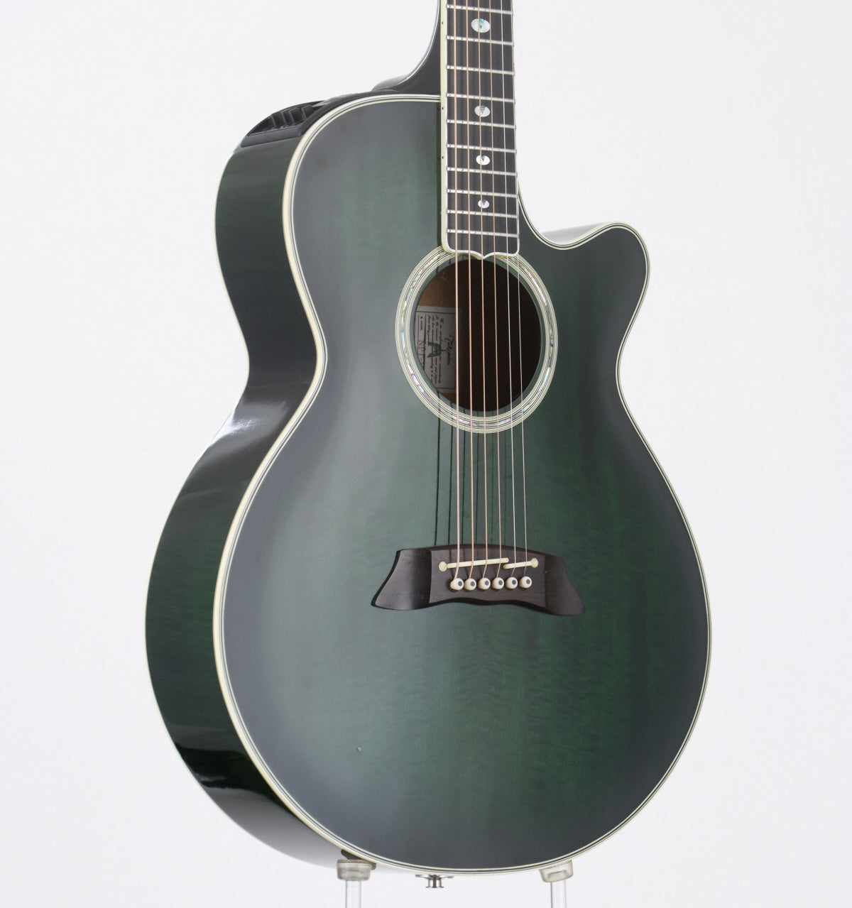 [SN 3312067] USED TAKAMINE / NPT-115 SGS Sea-throw Green Sunburst [10]