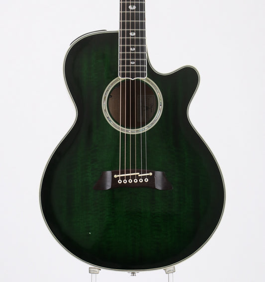 [SN 3312067] USED TAKAMINE / NPT-115 SGS Sea-throw Green Sunburst [10]