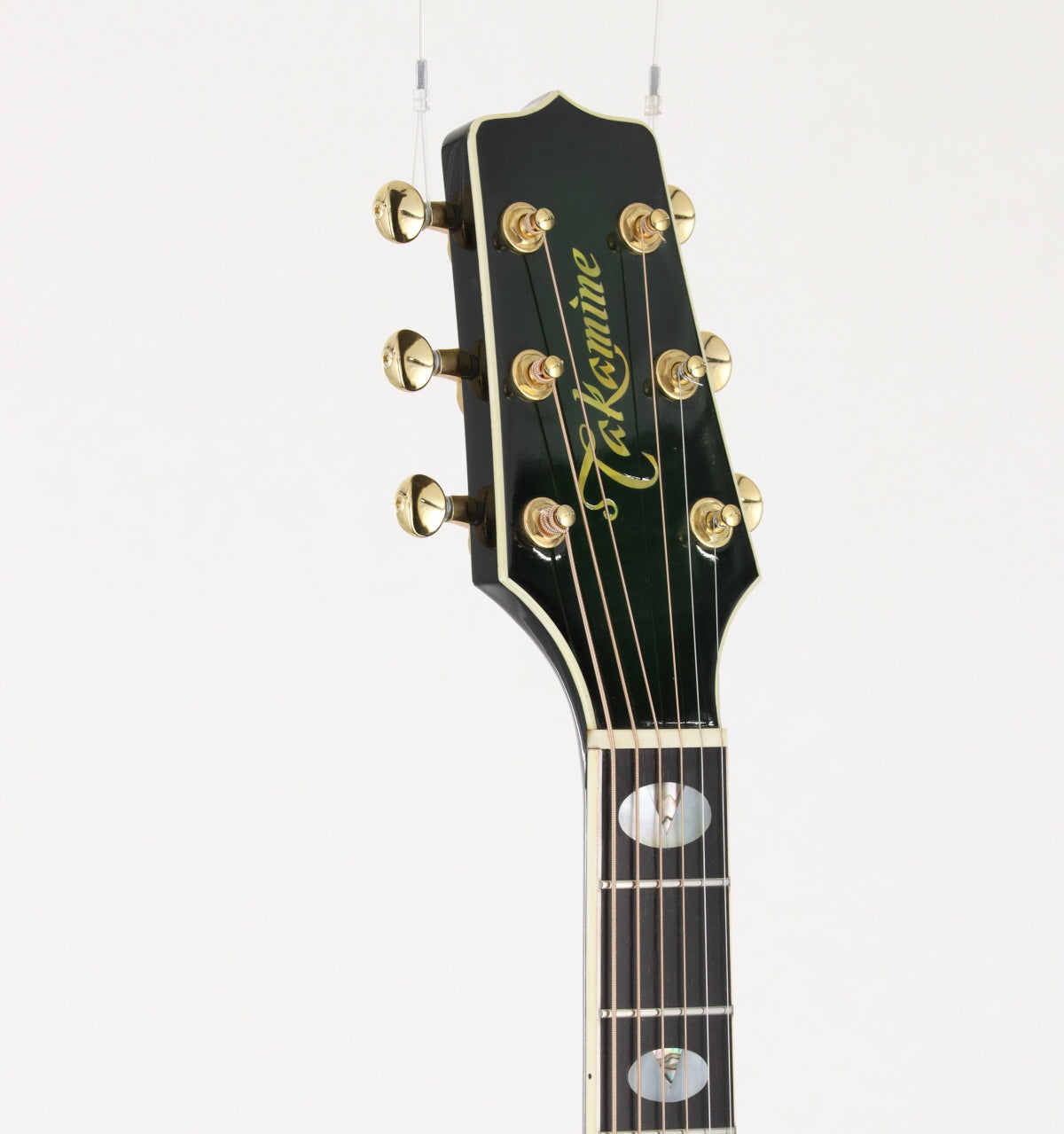 [SN 3312067] USED TAKAMINE / NPT-115 SGS Sea-throw Green Sunburst [10]