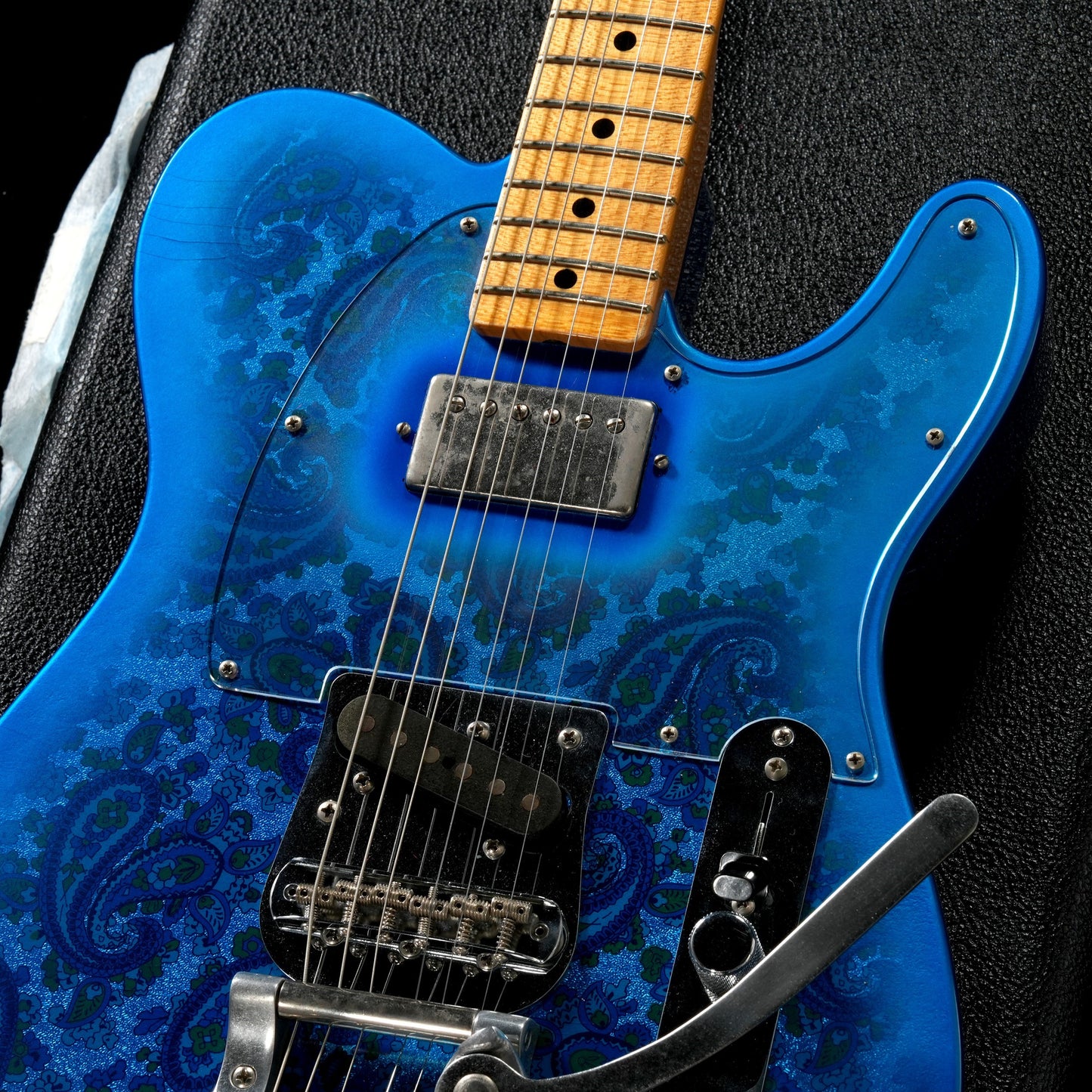 [SN R78836] USED FENDER CUSTOM SHOP / MBS Blue Paisley Telecaster Bigsby Closet Classic by Dennis Galuszka 2015 [05]