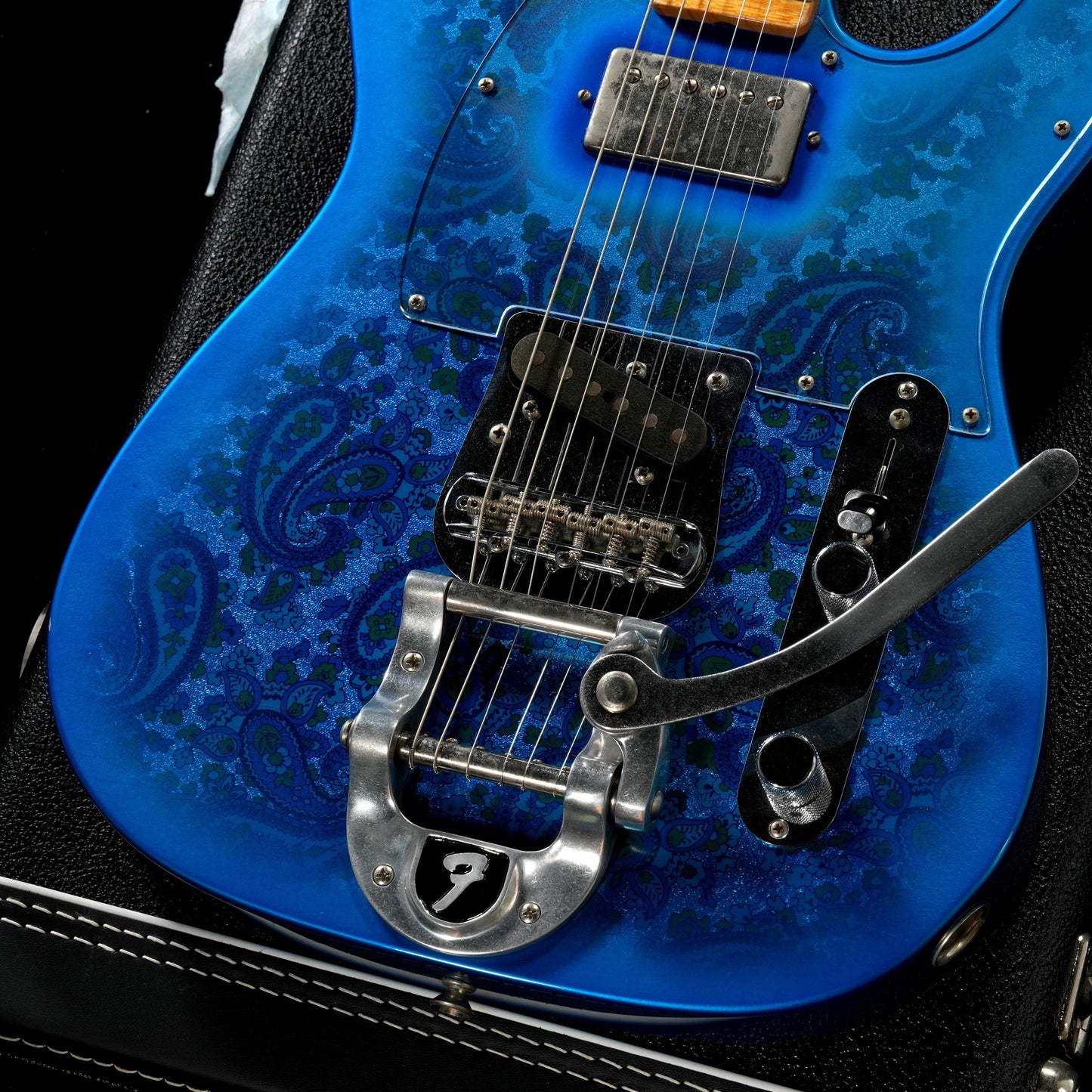 [SN R78836] USED FENDER CUSTOM SHOP / MBS Blue Paisley Telecaster Bigsby Closet Classic by Dennis Galuszka 2015 [05]