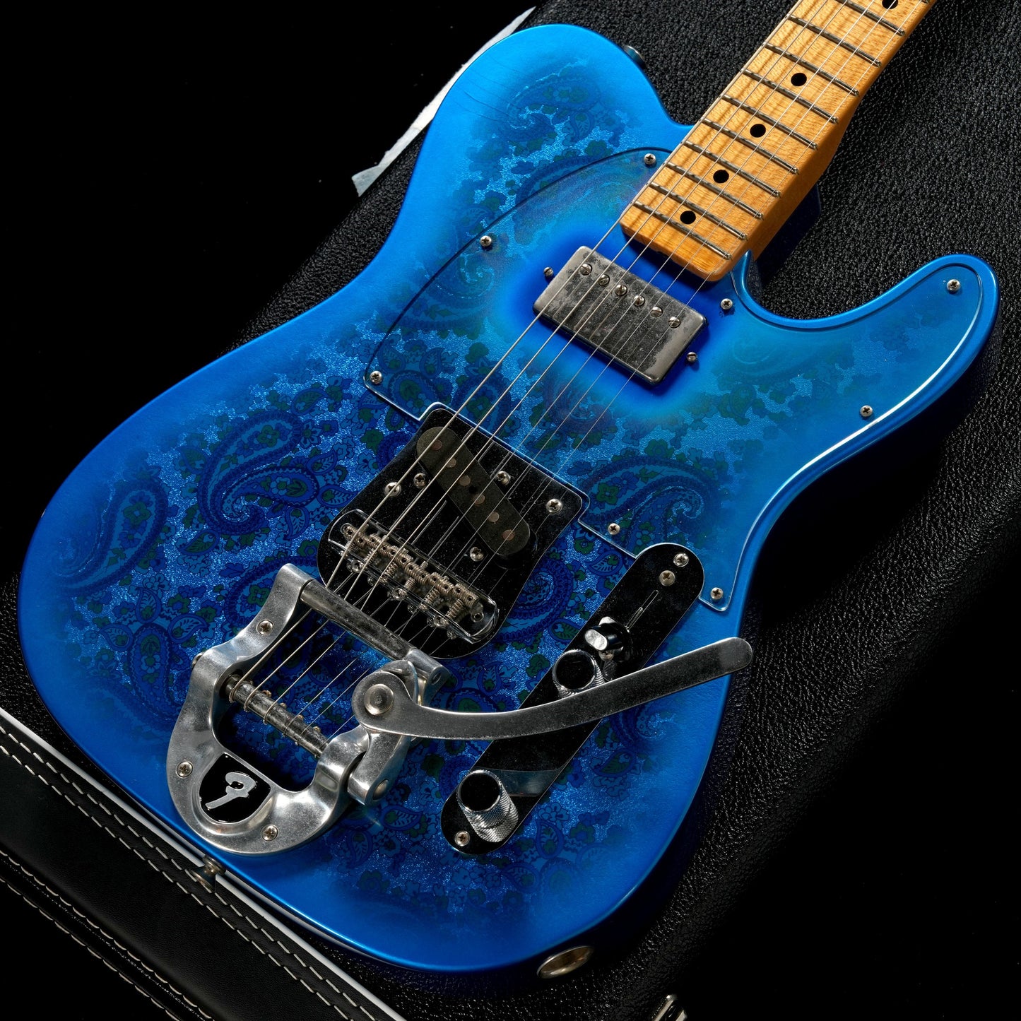 [SN R78836] USED FENDER CUSTOM SHOP / MBS Blue Paisley Telecaster Bigsby Closet Classic by Dennis Galuszka 2015 [05]