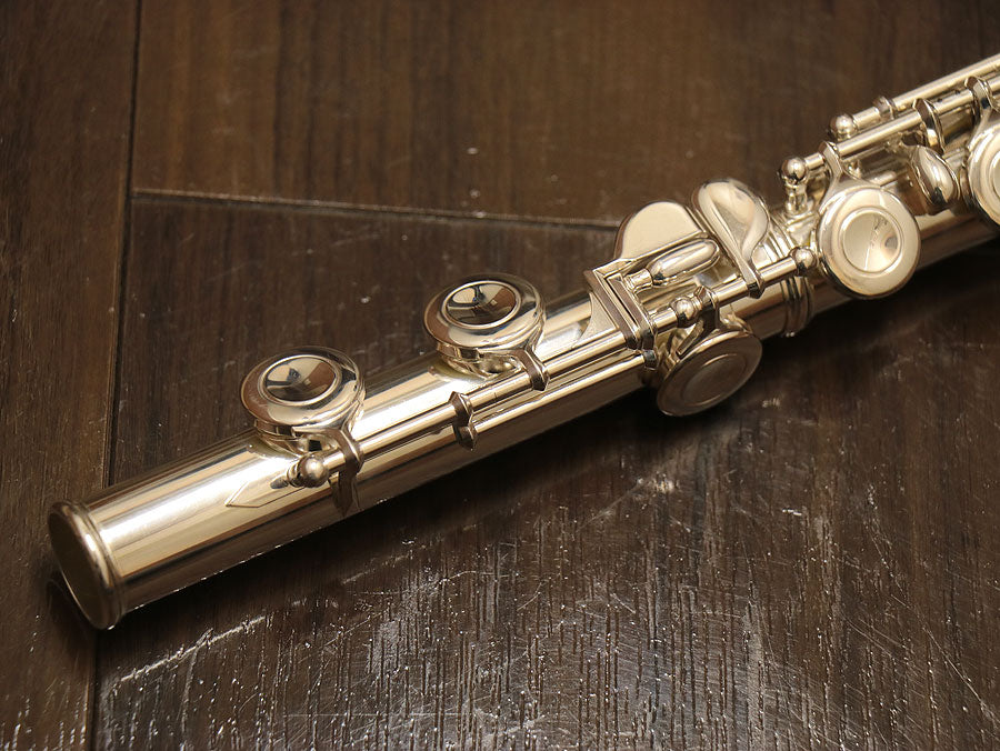 [SN 73479] USED SANKYO / SANKYO ETUDE NEL Headstock Silver Flute [10]