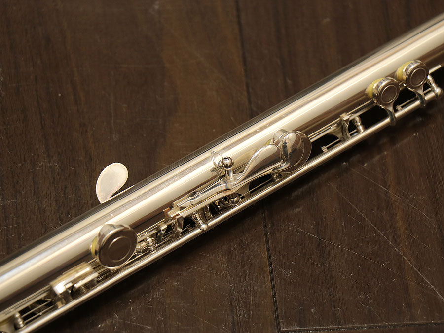 [SN 73479] USED SANKYO / SANKYO ETUDE NEL Headstock Silver Flute [10]