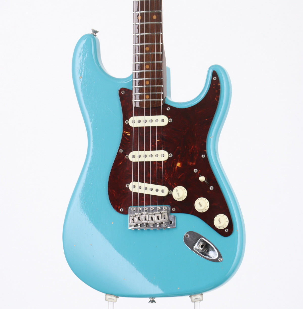 [SN CZ536435] USED Fender Custom Shop / Custom Built Journeyman Relic 1957 Stratocaster Rosewood Neck Taos Turquoise [09]