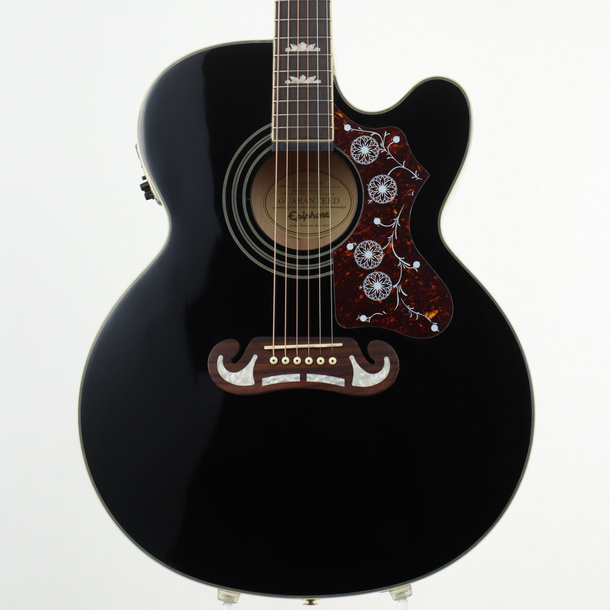 [SN 16102306303] USED Epiphone Epiphone / EJ-200SCE Black [20]