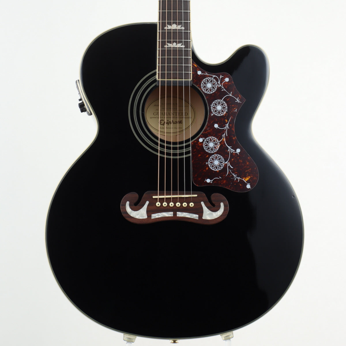 [SN 16102306303] USED Epiphone Epiphone / EJ-200SCE Black [20]