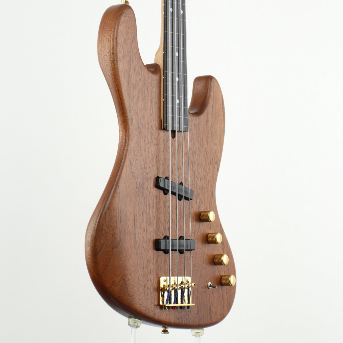 [SN 20807] USED MOON / JJ-4 Walnut Fretless Natural [12]