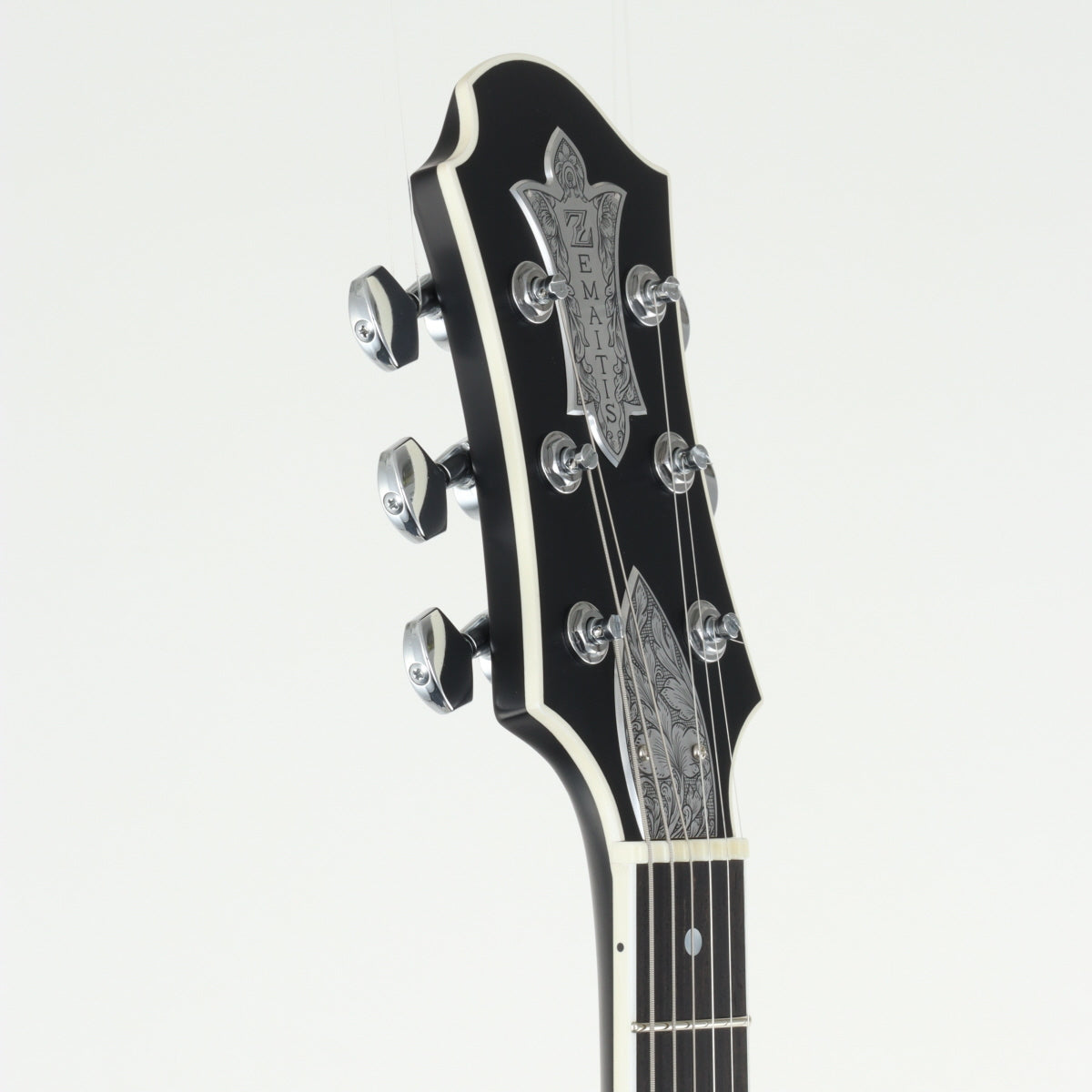 [SN JGH0137] USED ZEMAITIS / THE PORTRAIT Metal Front HISASHI Signature Model Black [12]