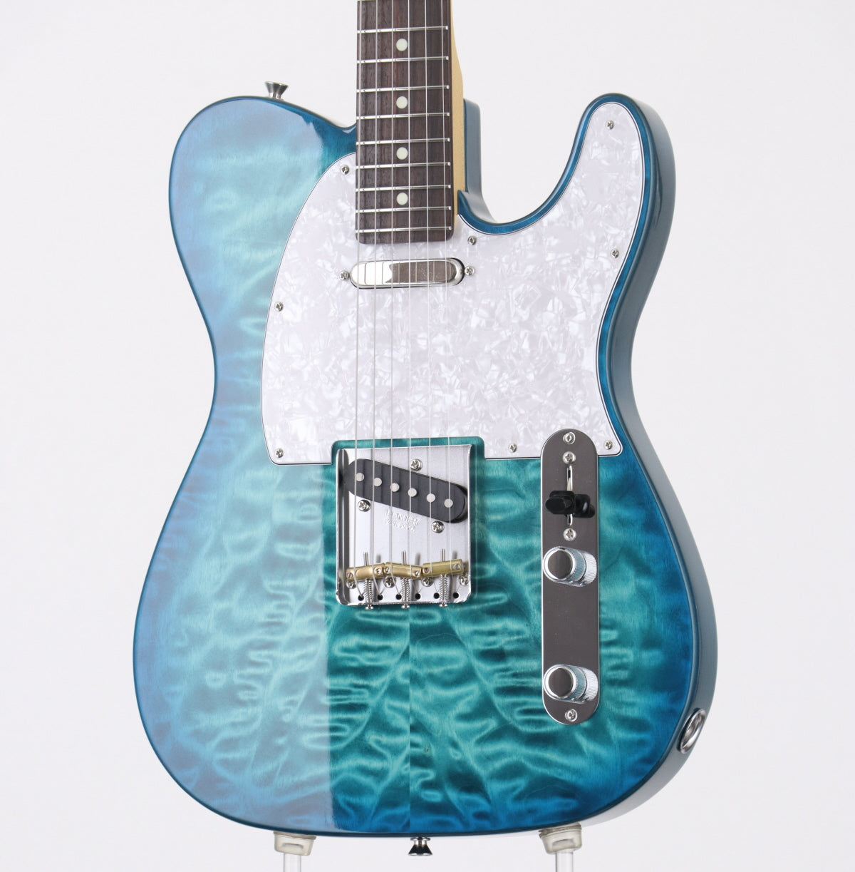 [SN JD24001510] USED Fender / 2024 Collection Made in Japan Hybrid II Telecaster Quilt Aquamarine [03]