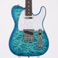 [SN JD24001510] USED Fender / 2024 Collection Made in Japan Hybrid II Telecaster Quilt Aquamarine [03]