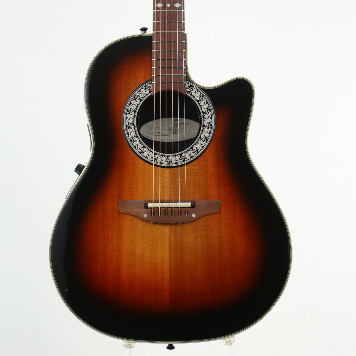 [SN 471112] USED Ovation / 1860 Custom Balladeer Super Shallow Cutaway Sunburst [20]