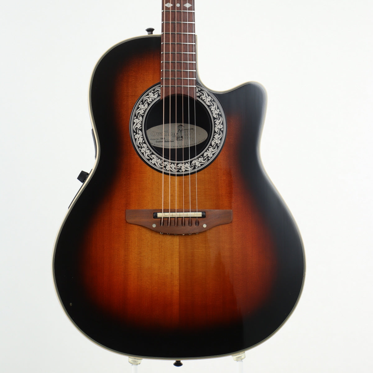 [SN 471112] USED Ovation / 1860 Custom Balladeer Super Shallow Cutaway Sunburst [20]