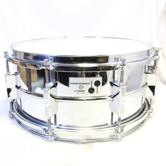 USED SONOR / D-456 PERFORMER SERIES Steel Snare 14x6.5 Snare Drum [08]