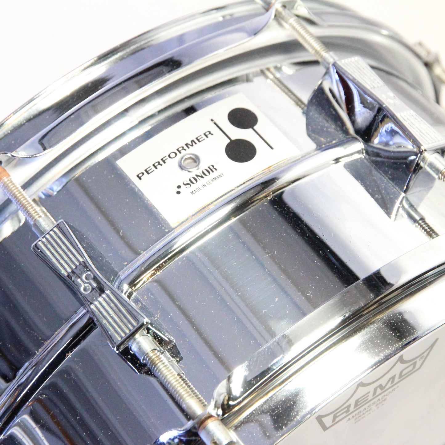 USED SONOR / D-456 PERFORMER SERIES Steel Snare 14x6.5 Snare Drum [08]