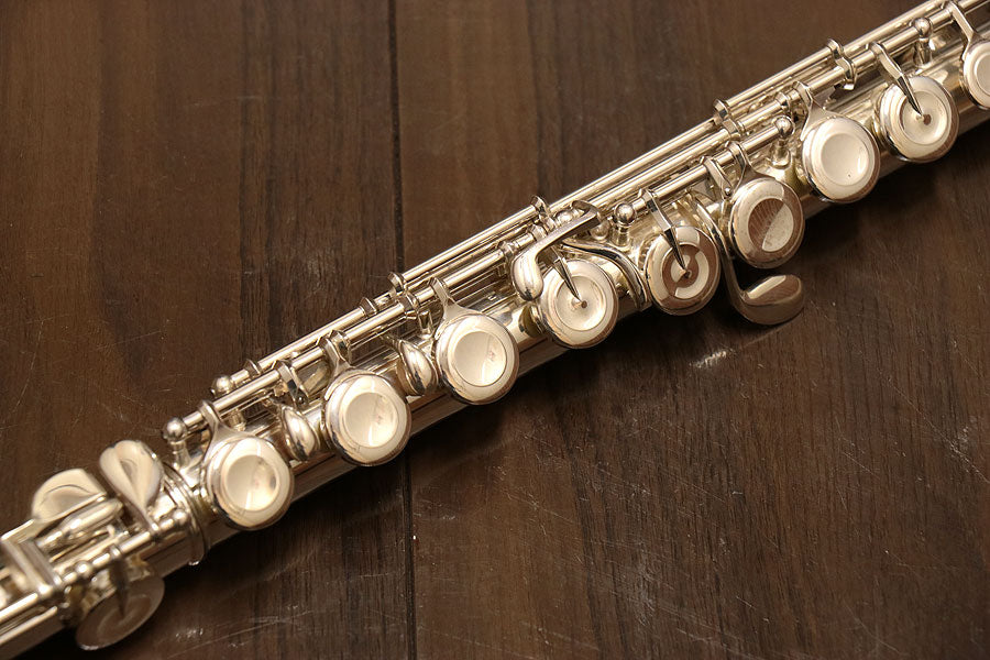 [SN 26484] USED PEARL PF-665E Silver head flute [10]