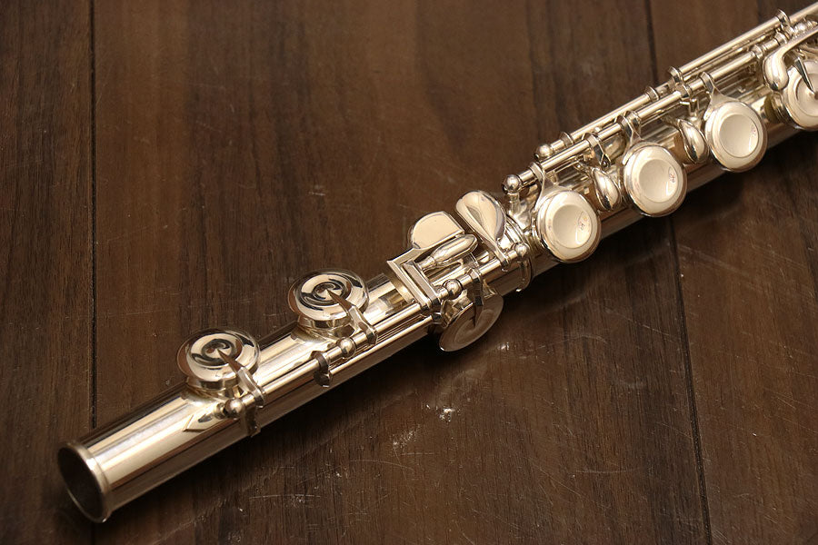 [SN 26484] USED PEARL PF-665E Silver head flute [10]