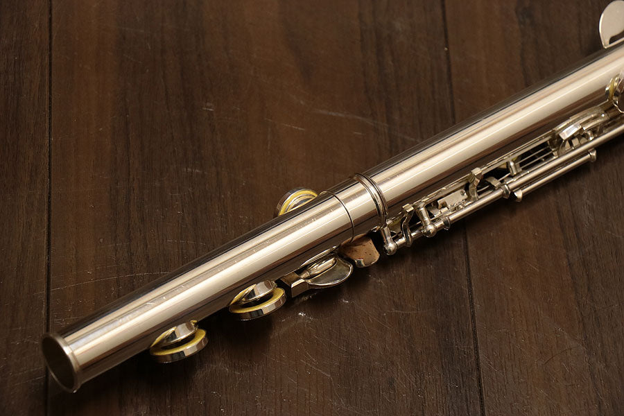 [SN 26484] USED PEARL PF-665E Silver head flute [10]
