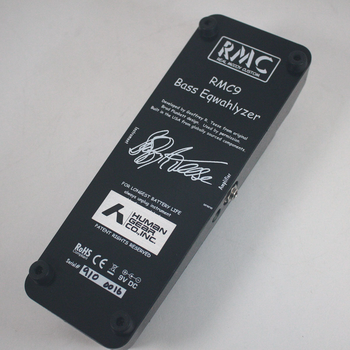 [SN 9100016] USED RMC / RMC9 Bass Eqwahlyzer [05]