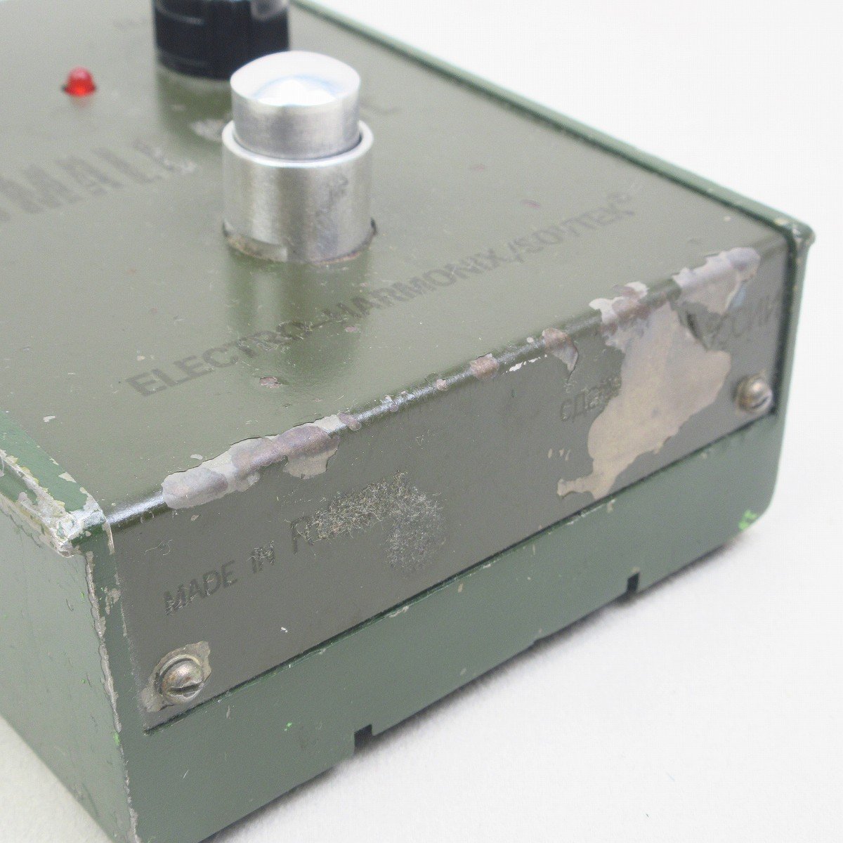 USED electro-harmonix / Small Stone Russian Army Green Sovtek Phaser [09]