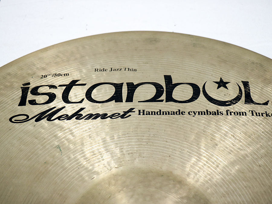 USED ISTANBUL / MEHMET 20 inch Ride Jazz Thin Ride Cymbal [10]