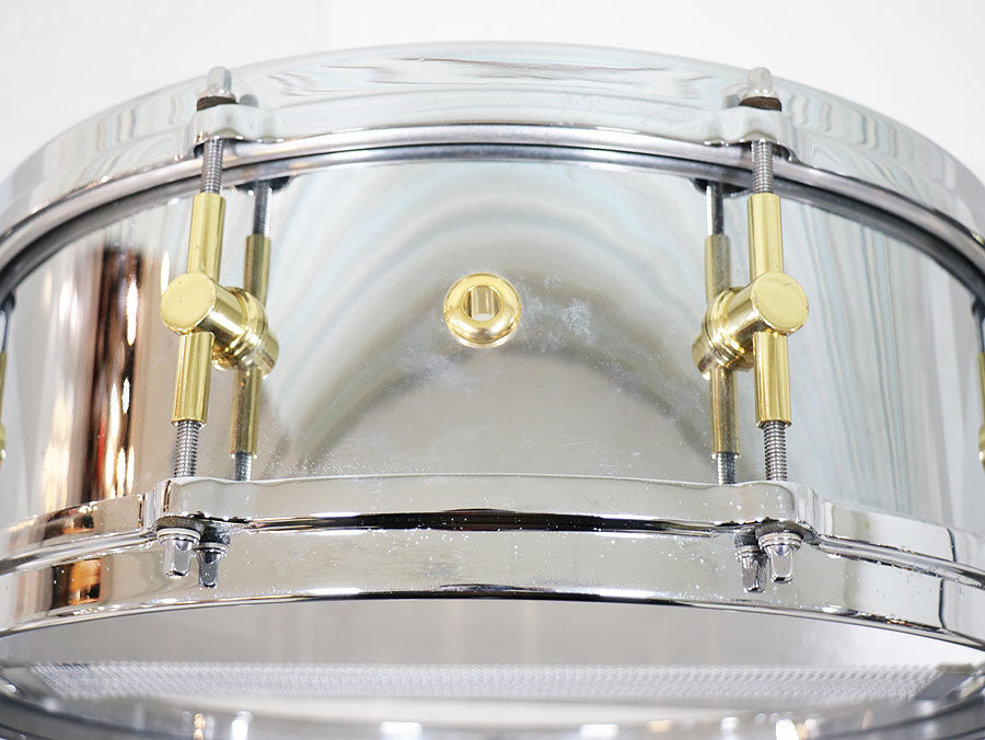 USED CANOPUS / S-1450 Metal Snare Drum [10]