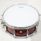 USED PEARL / Carbonply Mahogany COMPOSITE Scarlet Fade Snare Drum [10]