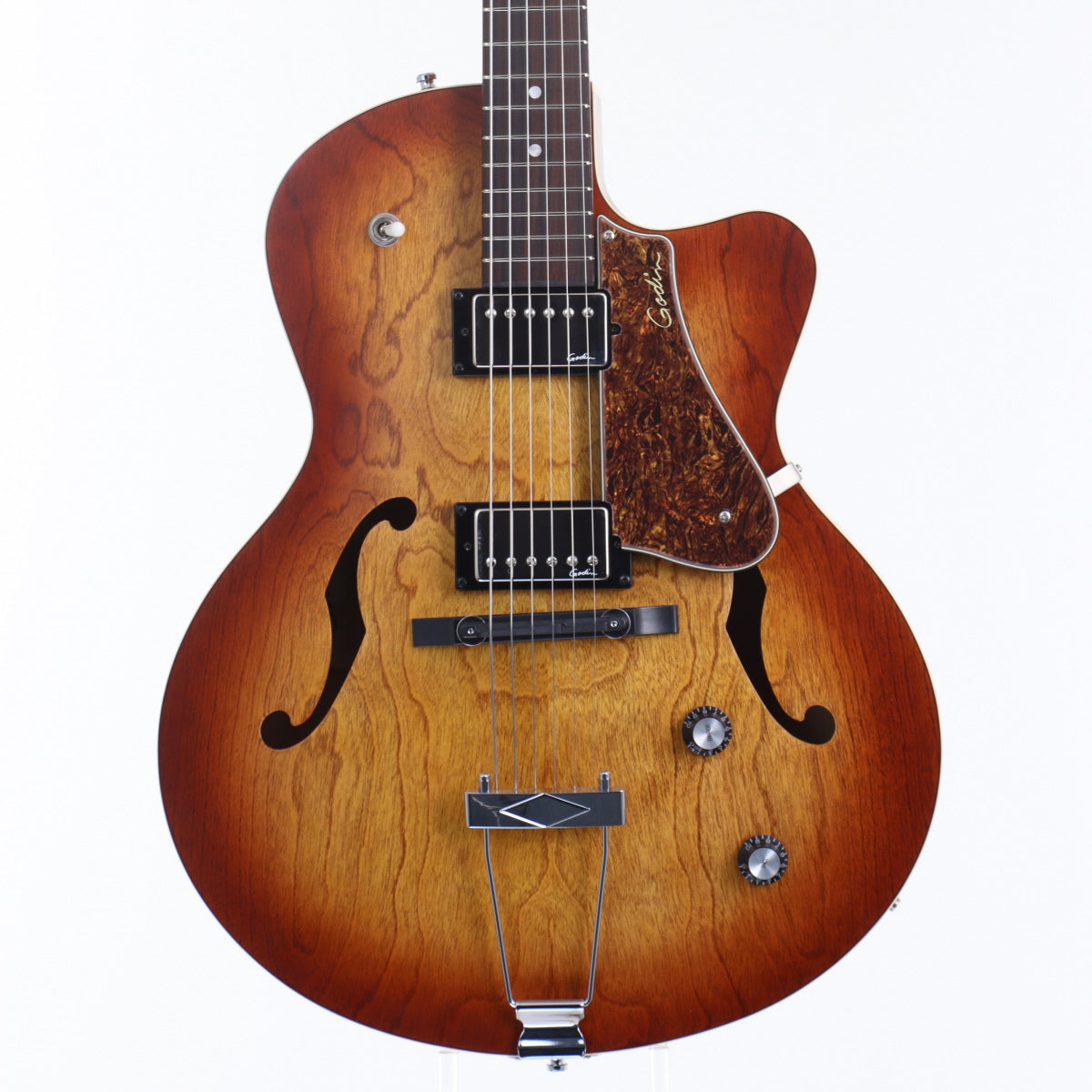 [SN G50932000649] USED Godin / 5th Avenue CW Kingpin II Cognac Burst [11]