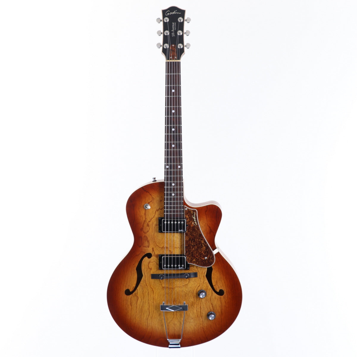 [SN G50932000649] USED Godin / 5th Avenue CW Kingpin II Cognac Burst [11]