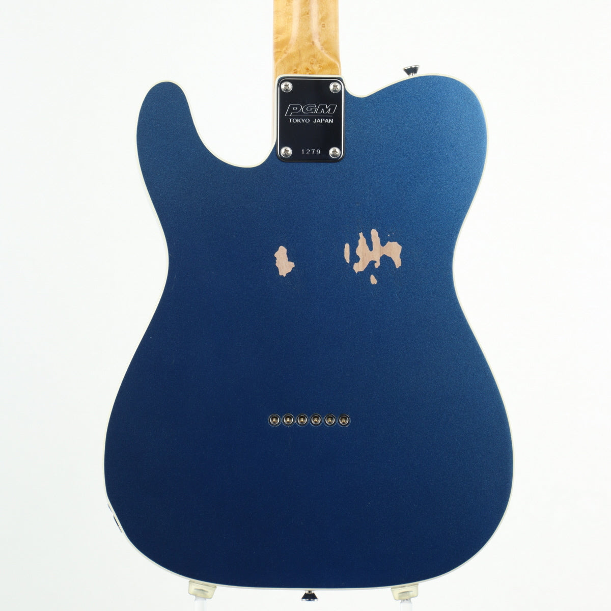 [SN KN1279] USED K.Nyui Custom Guitar / KNTE Lake Placid Blue [20]