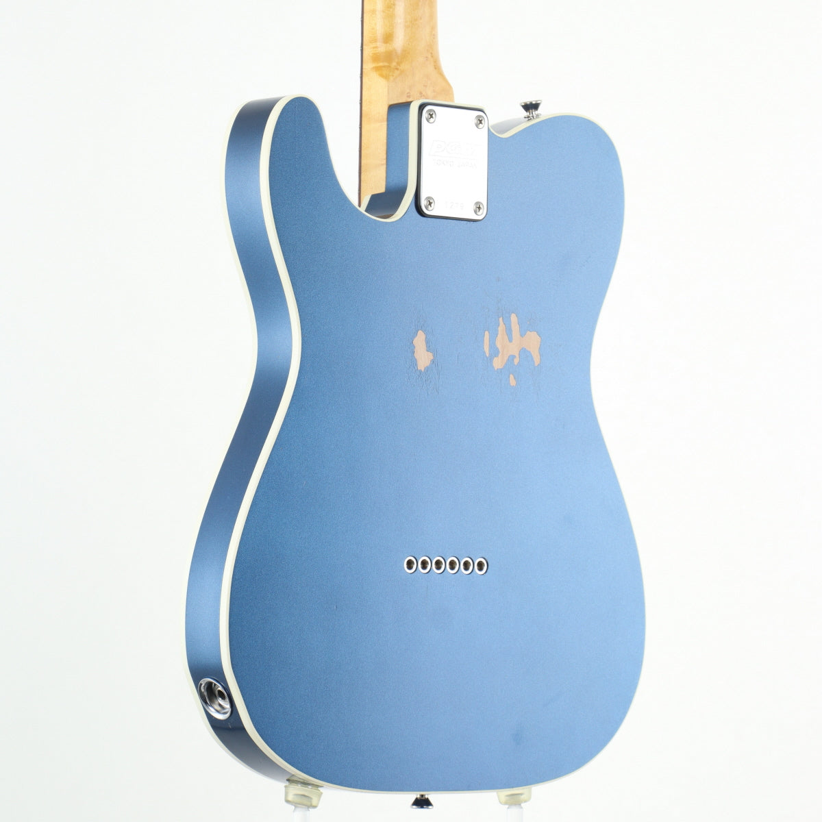 [SN KN1279] USED K.Nyui Custom Guitar / KNTE Lake Placid Blue [20]