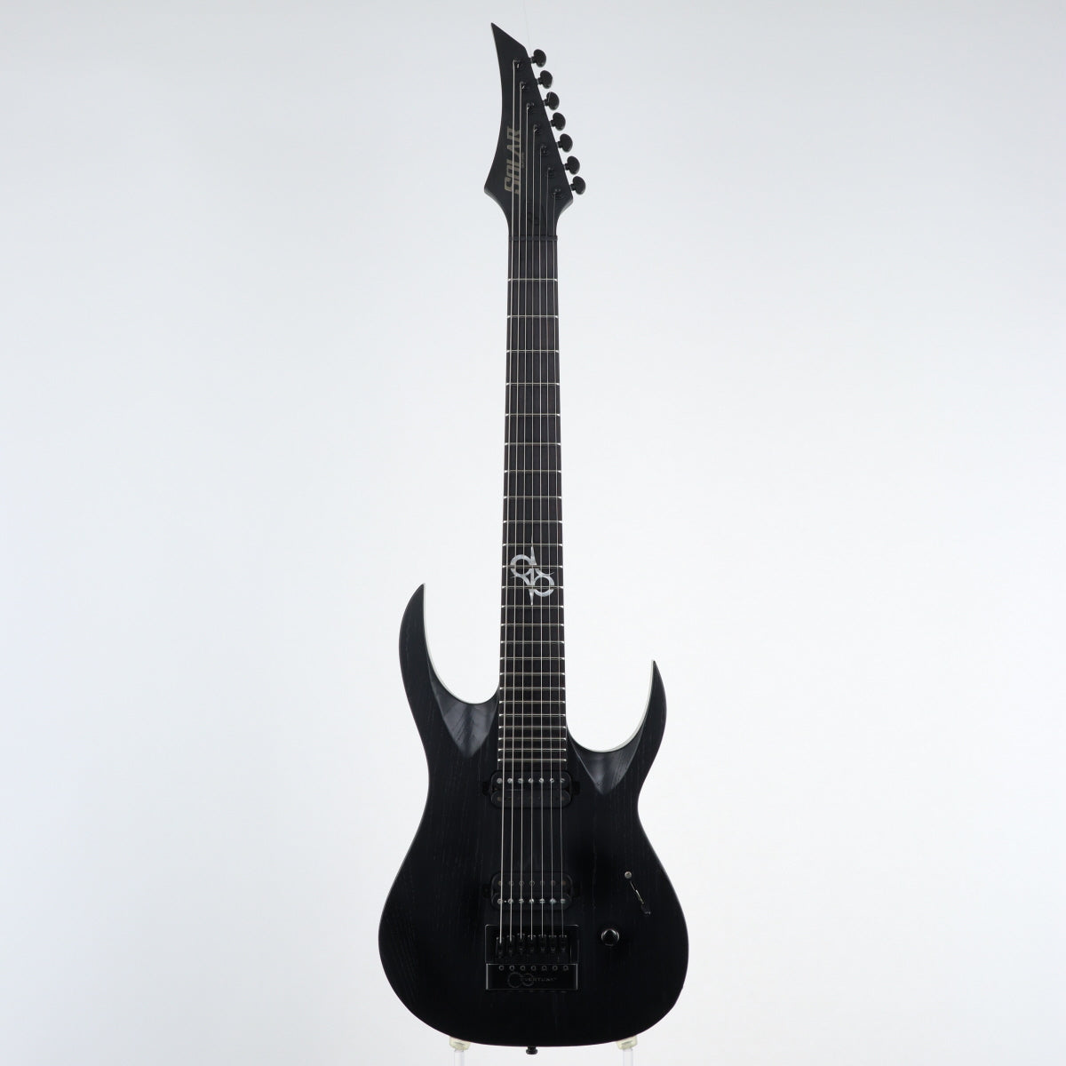 [SN IW18030405] USED SOLAR GUITARS / A1.7 BOP Artist Limited Black Open Pore Matte [11]