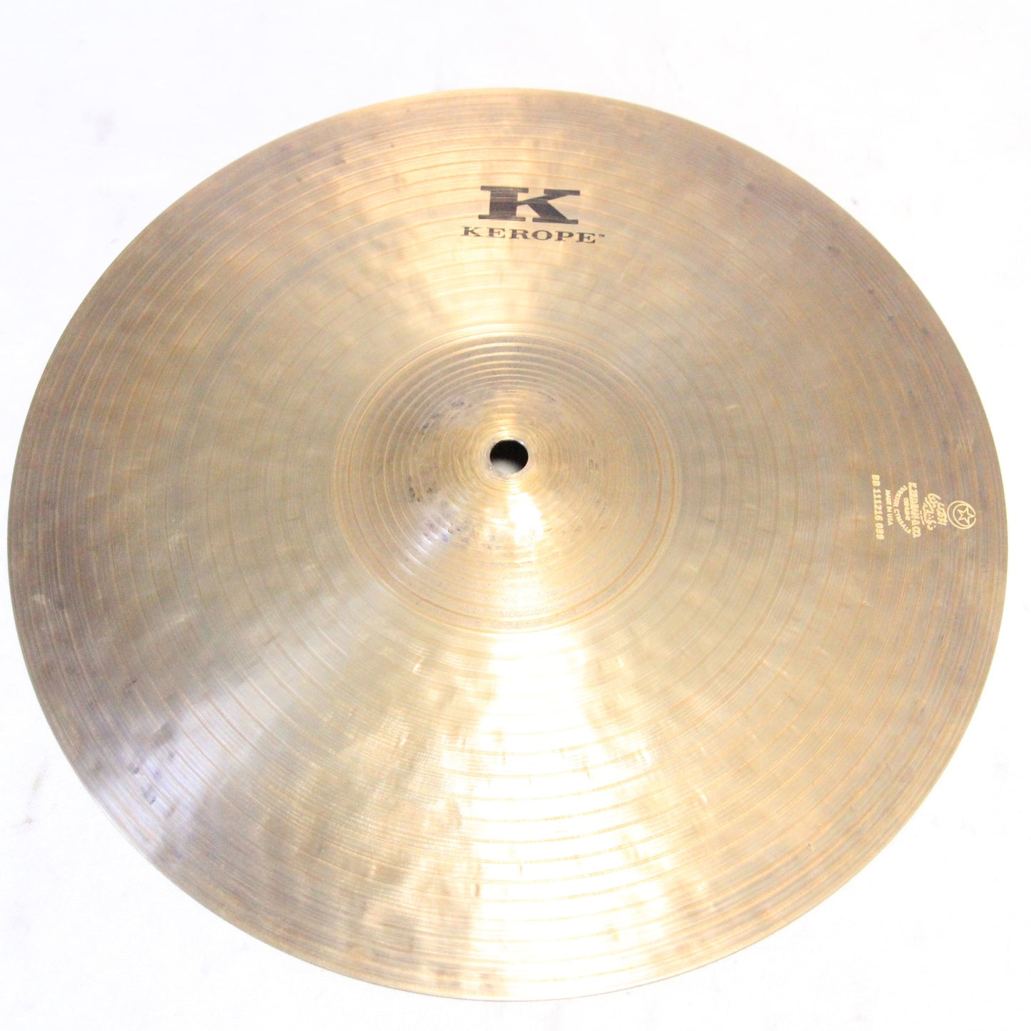 USED ZILDJIAN / ZILDJIAN / Kerope HIHATS 14inch 860/1182 Kerope Hi-Hat Cymbal Zildjian [08]