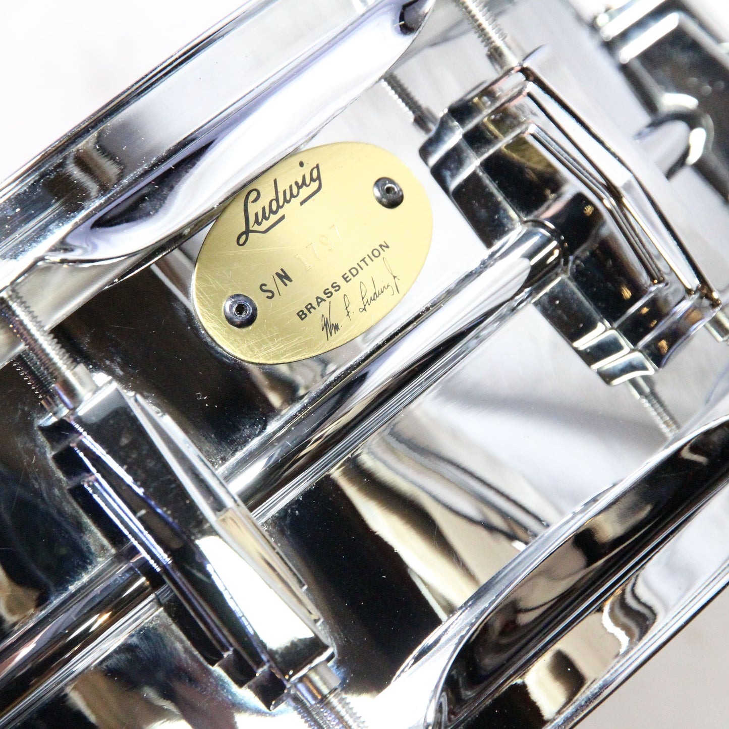 [SN 1797] USED LUDWIG / Ludwig / LB400B Brass Edition 14x5 Snare Drum RUDWIG [08]