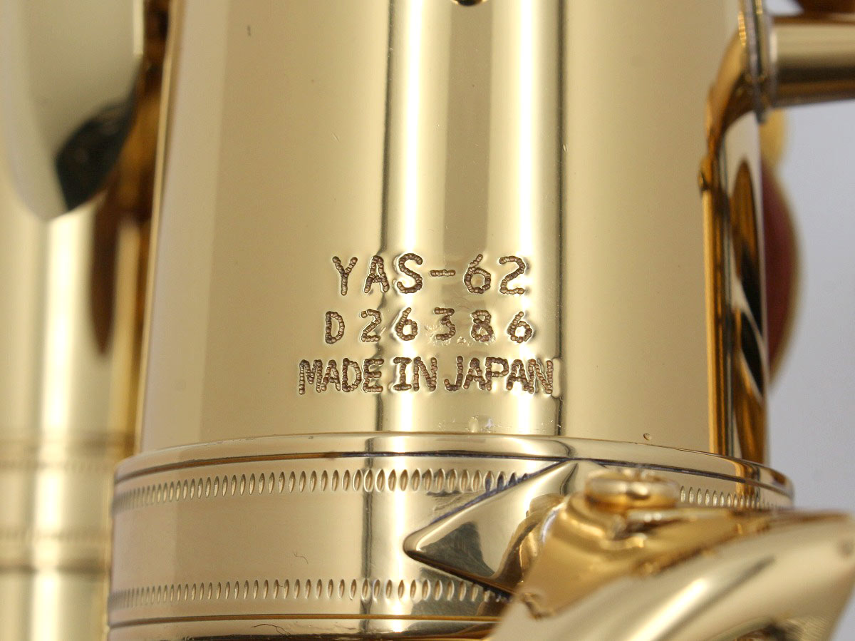 [SN D26386] USED YAMAHA / Alto saxophone YAS-62MA 2010 Limited Edition G1 Neck [09]